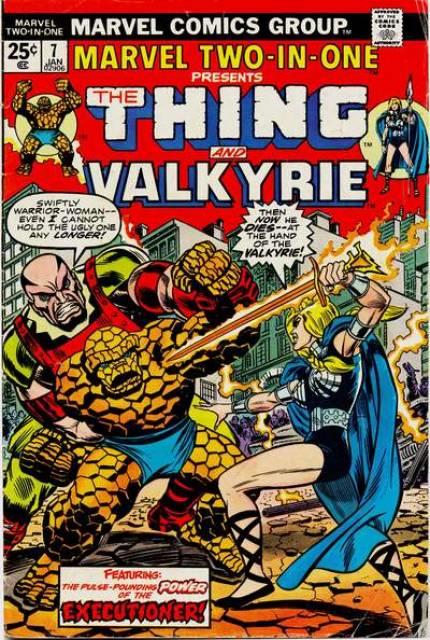 Marvel Two In One #7 comic cover