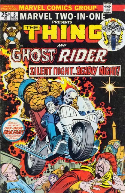 Marvel Two In One #8 comic cover