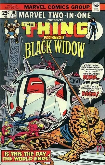Marvel Two In One #10 comic cover