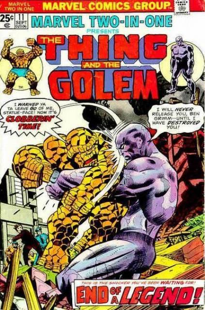 Marvel Two In One #11 comic cover