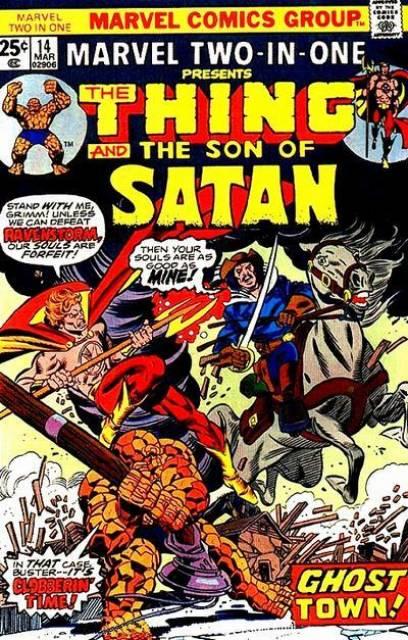 Marvel Two In One #14 comic cover