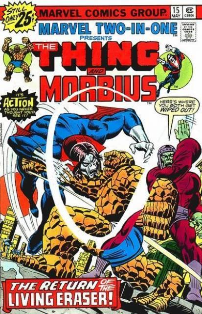 Marvel Two In One #15 comic cover