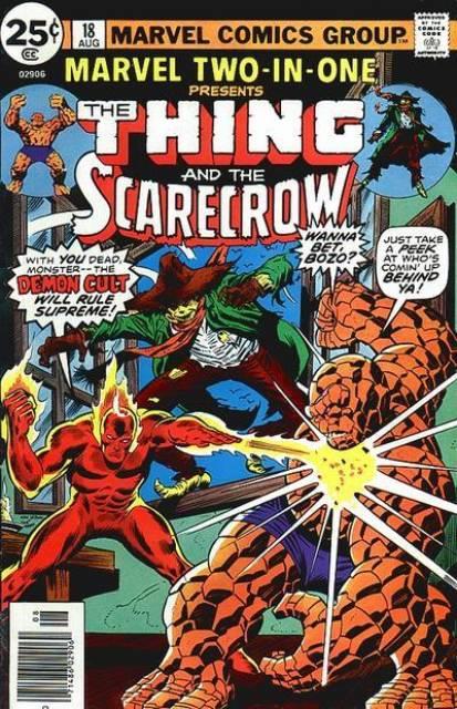Marvel Two In One #18 comic cover