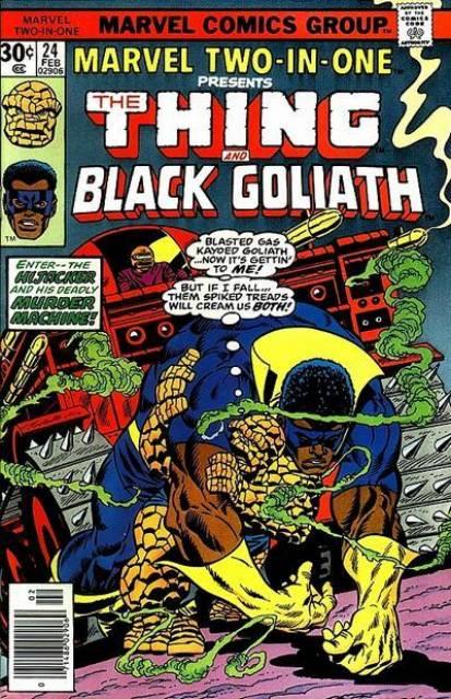 Marvel Two In One #24 comic cover