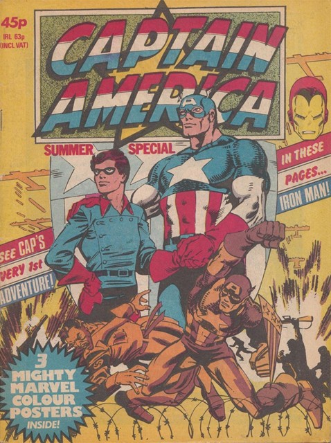 Captain America Summer Special comic cover