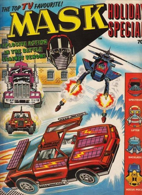 Mask Holiday Special 1987 comic cover
