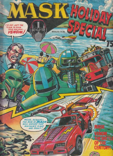 Mask Holiday Special 1988 comic cover
