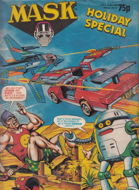 Mask Holiday Special 1989 comic cover