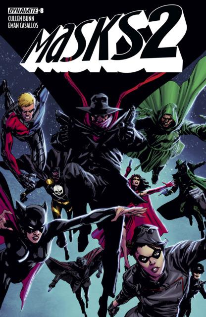Masks Vol 2 #8 comic cover