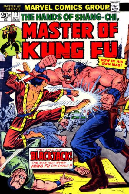 Master of Kung Fu #17 comic cover