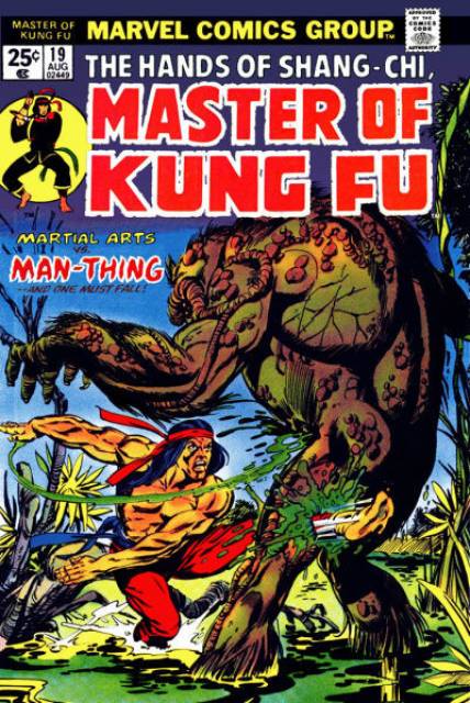 Master of Kung Fu #19 comic cover