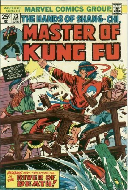 Master of Kung Fu #23 comic cover