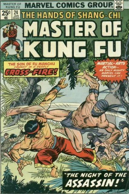Master of Kung Fu #24 comic cover