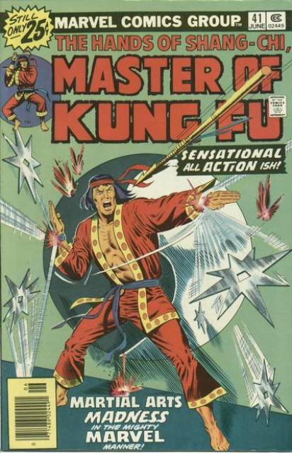 Master of Kung Fu #41 comic cover