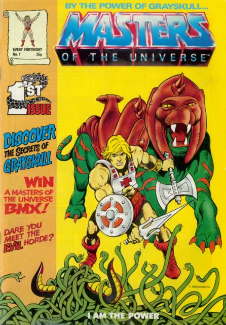 Masters of the Universe #1 comic cover