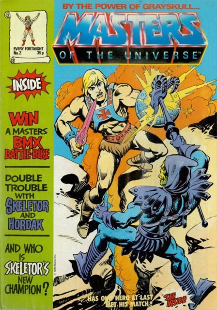 Masters of the Universe #2 comic cover
