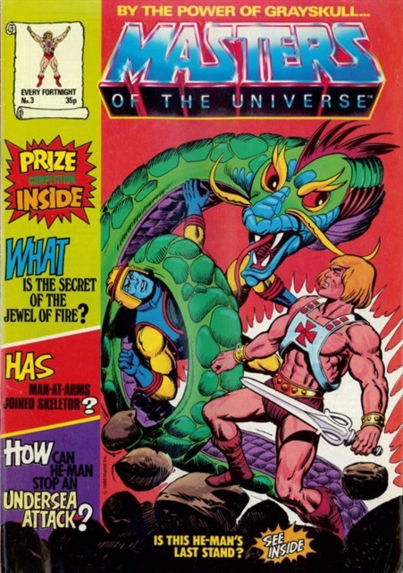 Masters of the Universe #3 comic cover