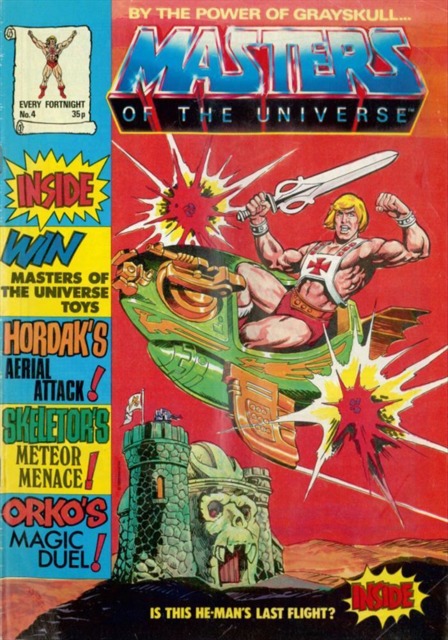Masters of the Universe #4 comic cover