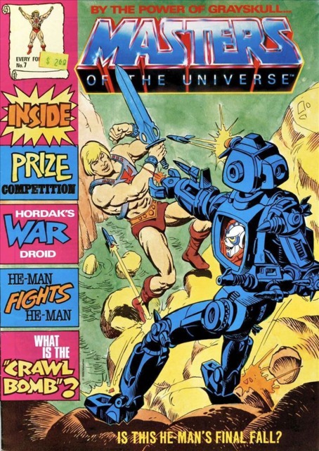 Masters of the Universe #7 comic cover