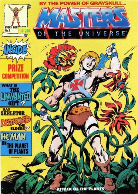 Masters of the Universe #9 comic cover