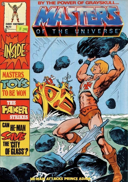 Masters of the Universe #10 comic cover