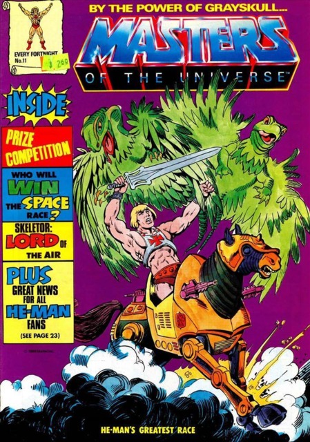Masters of the Universe #11 comic cover