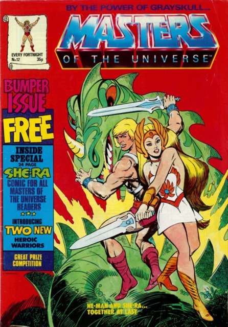 Masters of the Universe #12 comic cover