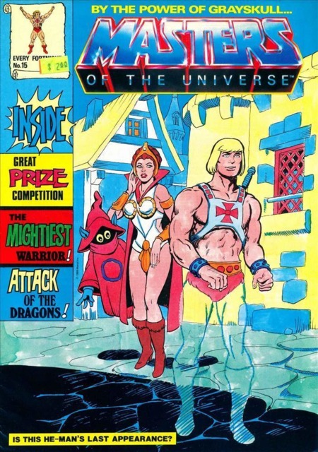 Masters of the Universe #15 comic cover