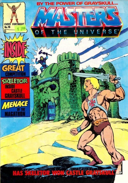 Masters of the Universe #16 comic cover