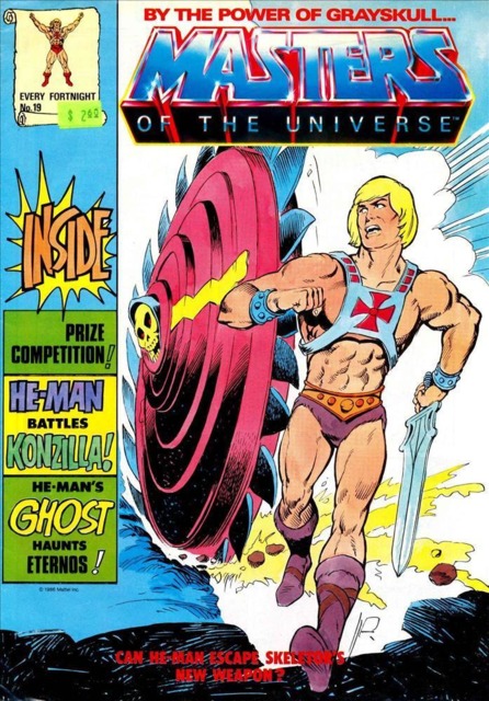 Masters of the Universe #19 comic cover