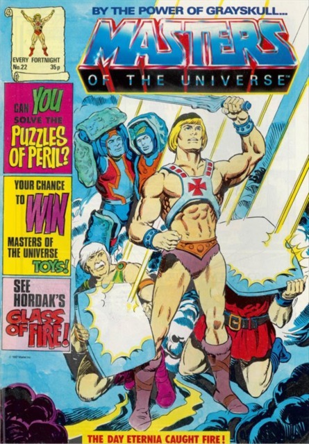 Masters of the Universe #22 comic cover