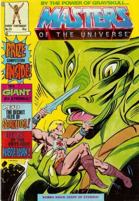 Masters of the Universe #23 comic cover