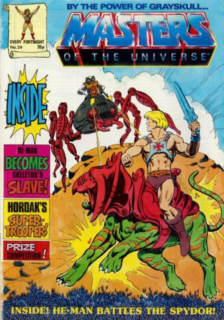 Masters of the Universe #24 comic cover