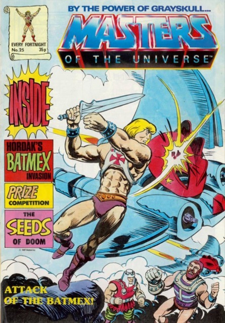 Masters of the Universe #25 comic cover