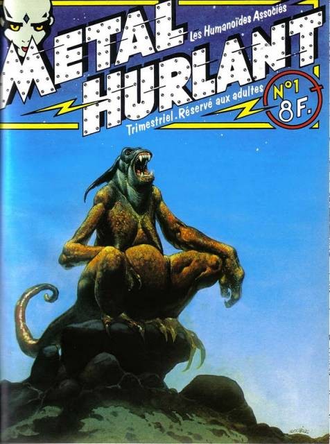 Metal Hurlant (French language) #1 comic cover