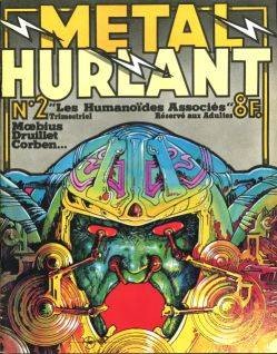 Metal Hurlant (French language) #2 comic cover