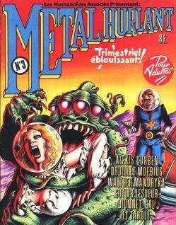 Metal Hurlant (French language) #3 comic cover