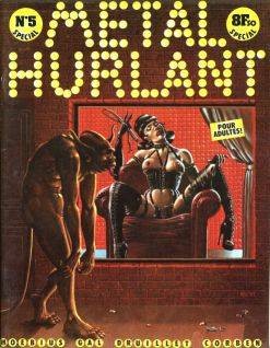 Metal Hurlant (French language) #5 comic cover