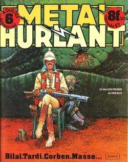 Metal Hurlant (French language) #6 comic cover