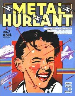 Metal Hurlant (French language) #7 comic cover