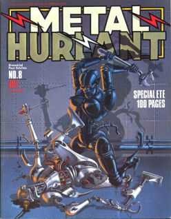Metal Hurlant (French language) #8 comic cover