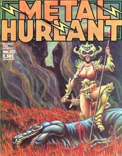 Metal Hurlant (French language) #10 comic cover