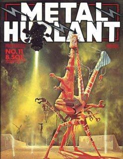 Metal Hurlant (French language) #11 comic cover