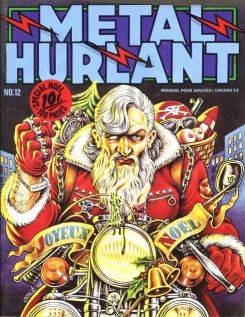 Metal Hurlant (French language) #12 comic cover