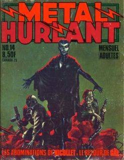 Metal Hurlant (French language) #14 comic cover