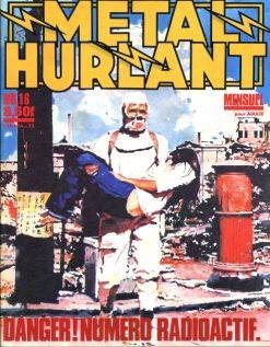 Metal Hurlant (French language) #16 comic cover