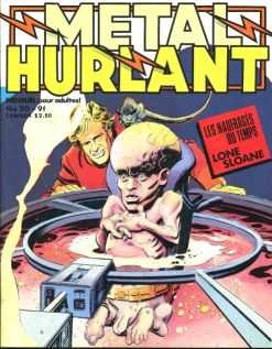 Metal Hurlant (French language) #20 comic cover