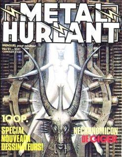 Metal Hurlant (French language) #21 comic cover