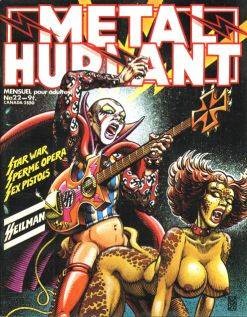 Metal Hurlant (French language) #22 comic cover