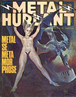 Metal Hurlant (French language) #25 comic cover